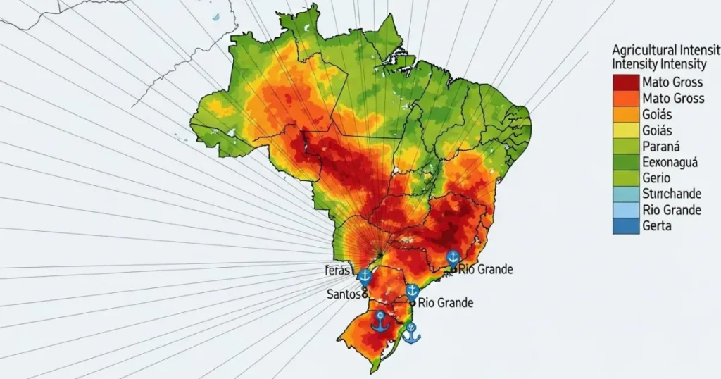 Logística e frete: o impacto das novas ferrovias no valor do hectare