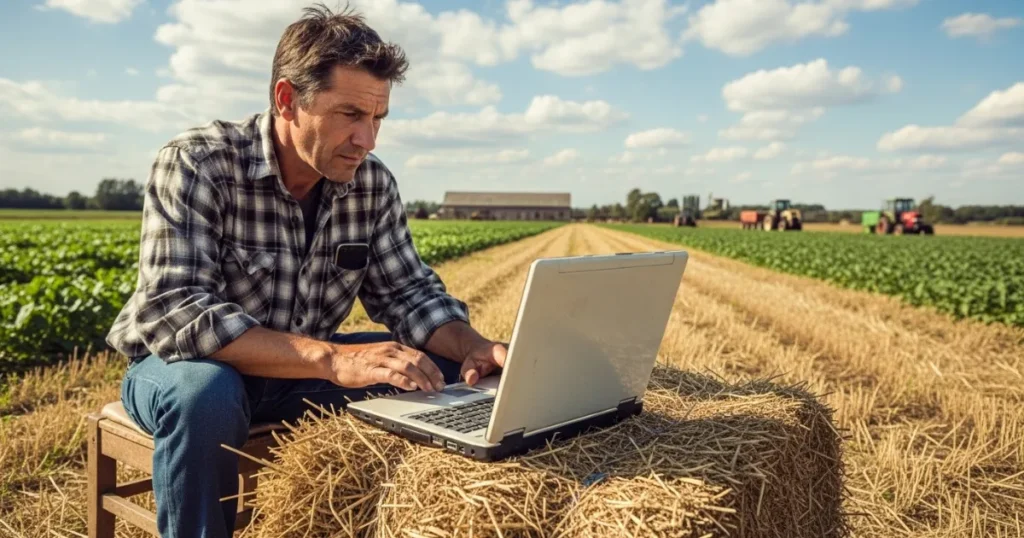 Tecnologia no campo agricultura de precisão acessível